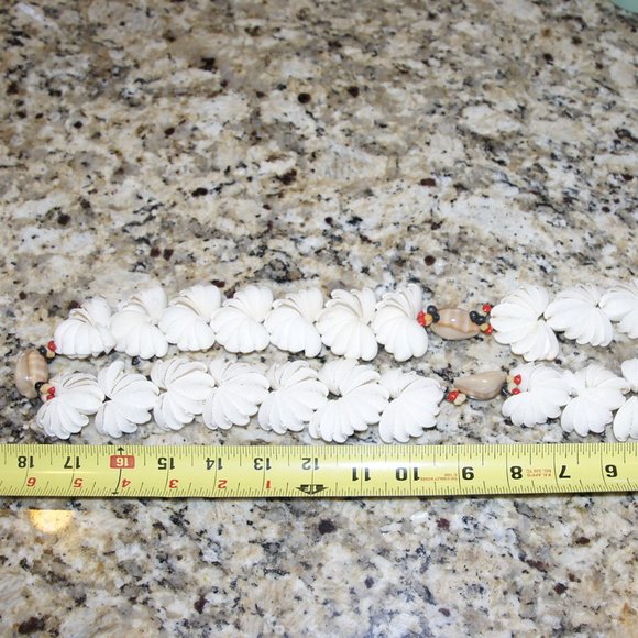 Tahitian Shell Pupa Lei Graduation Lei  free shipping - Picture 7 of 9